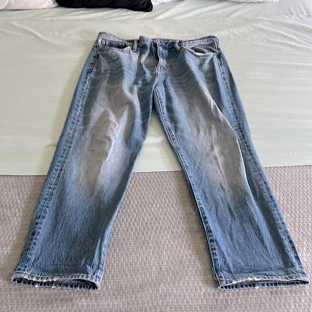 J Crew Medium Vintage Wash Slouchy Boyfriend Jean